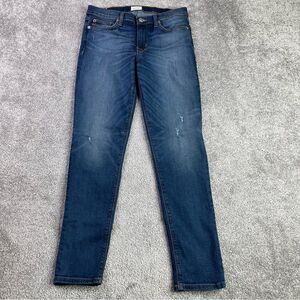 Hudson Krista Jeans Women’s 28* Blue Dark Wash Super Skinny Slim Fit Mid-Rise